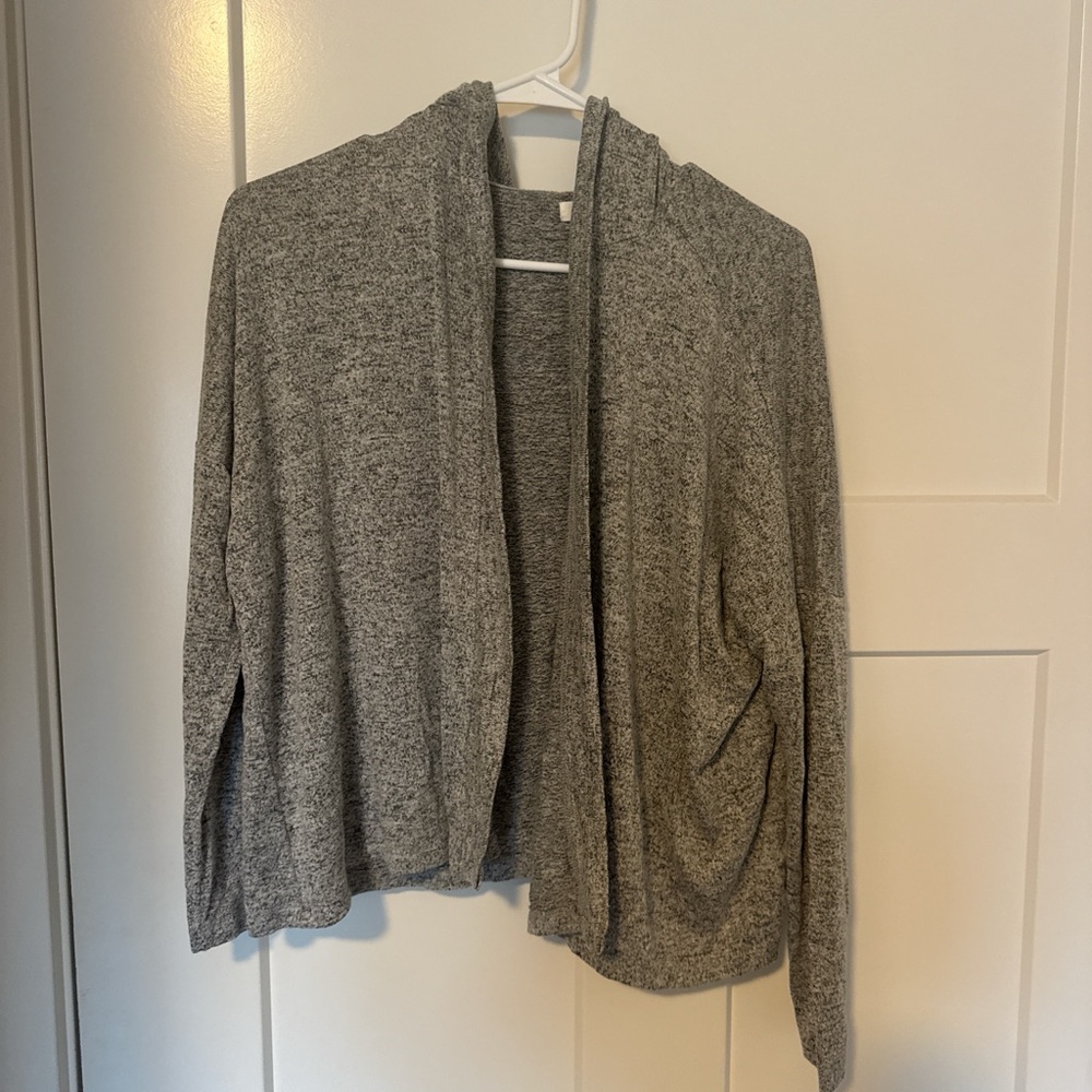 Garage Heather Gray Women's Cardigan